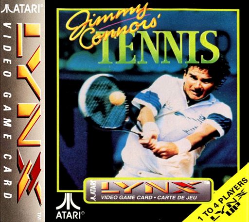 Jimmy Connors' Tennis (USA, Europe) Lynx Game Cover